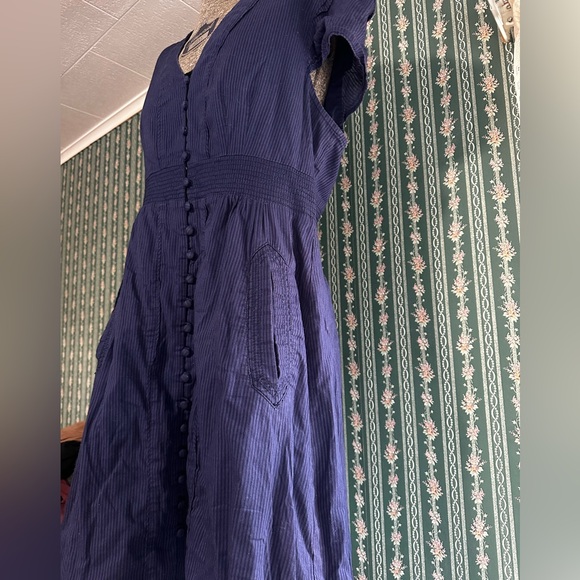 Maeve Anthropologie Prairie Dress-Size large - Picture 4 of 7